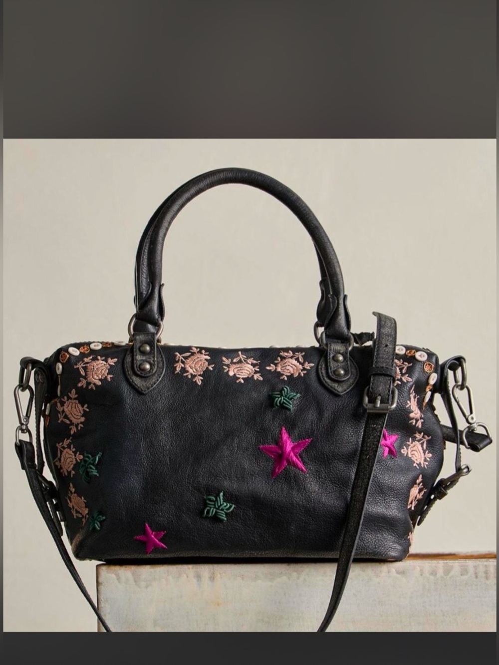 Free People We The Free Emerson embroidered bag - Picture 2 of 2